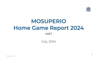 MOSUPERIO Home Game Report 2024 Vol.1 発行について