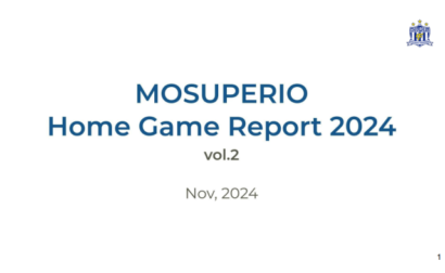 MOSUPERIO Home Game Report 2024 Vol.2 発行について