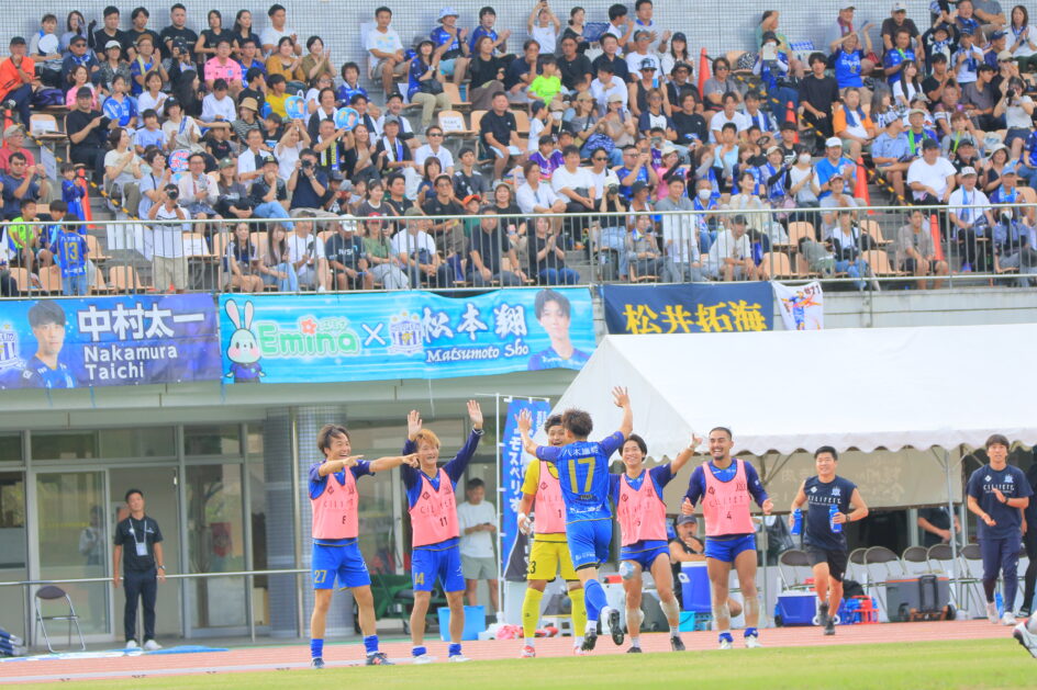 9月21日(日) 2025年度東海サッカーリーグ1部 第14節 vs 藤枝市役所サッカー部 試合結果のお知らせ