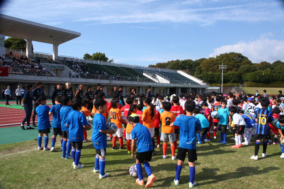 10/17(土) 第47回 富士サッカーフェスティバルにて岳南Fモスペリオサッカー教室を行いました！